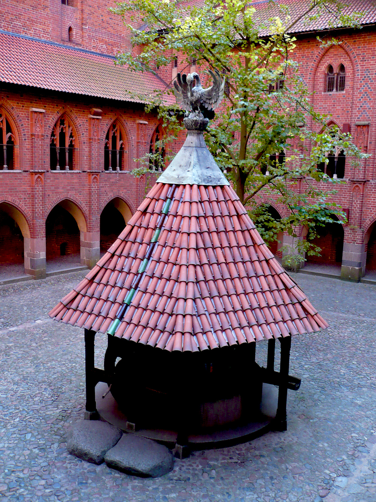 Dziedziniec wewnętrzny Zamku Malbork