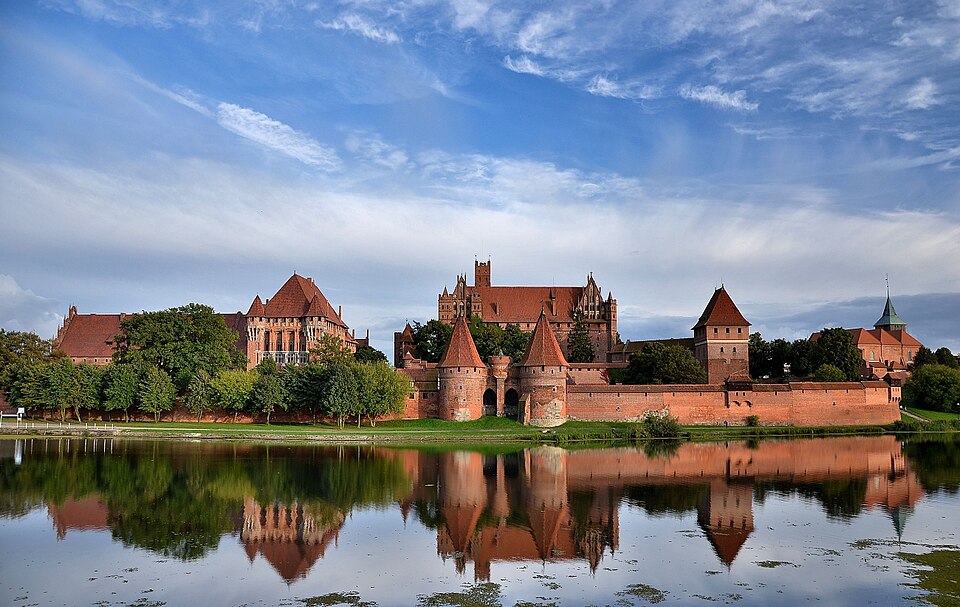 Zamek Malbork – widok na zamek gotycki
